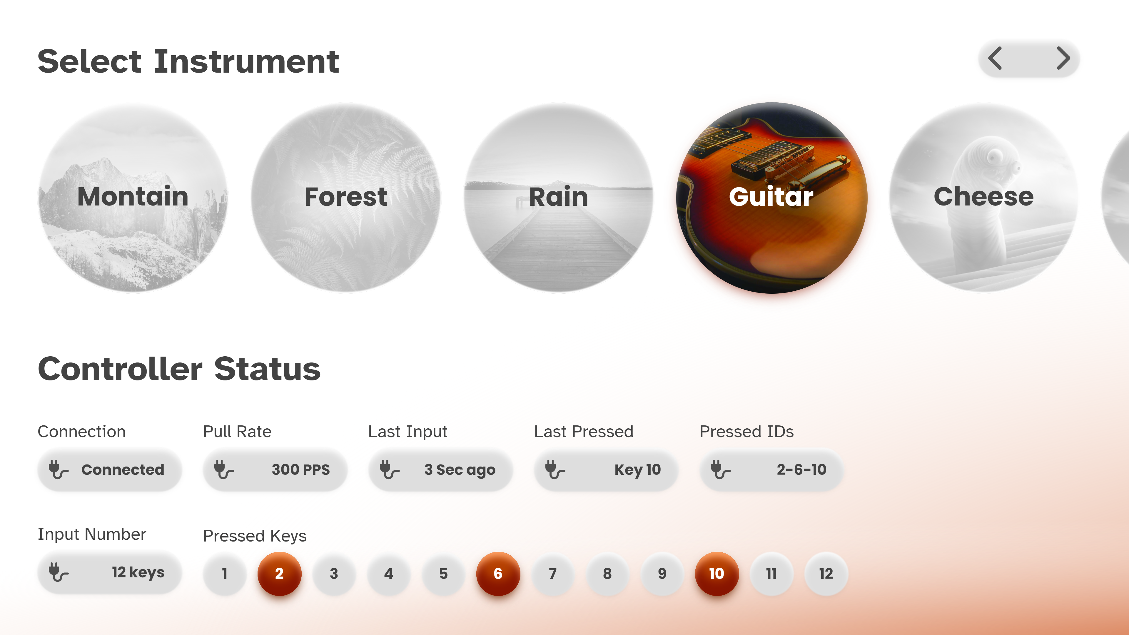 Interface orange