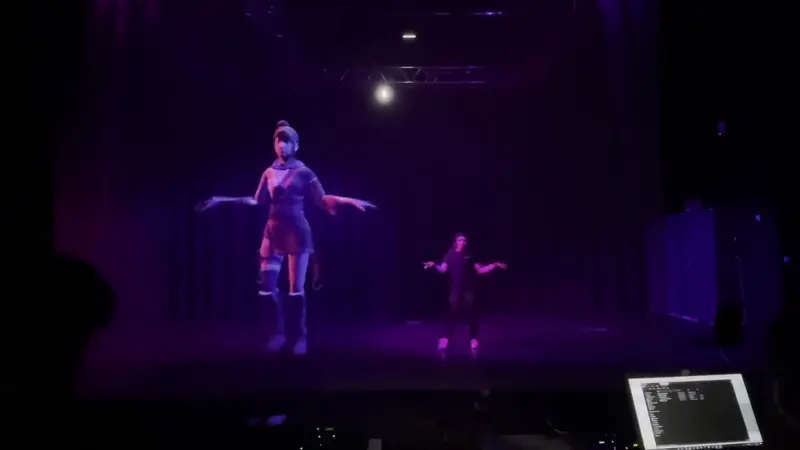 Hologrammes En Réalité Augmenté