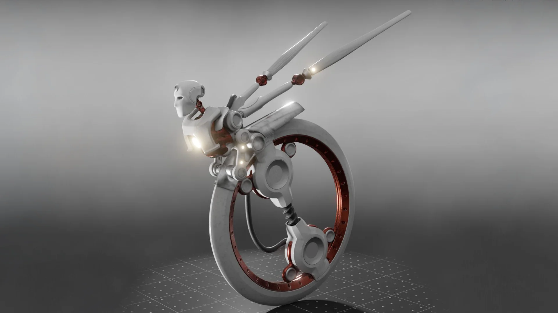 Robot inspiré par @art_truvanov
